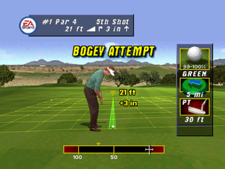 Tiger Woods PGA Tour Golf screenshot 5 for Playstation